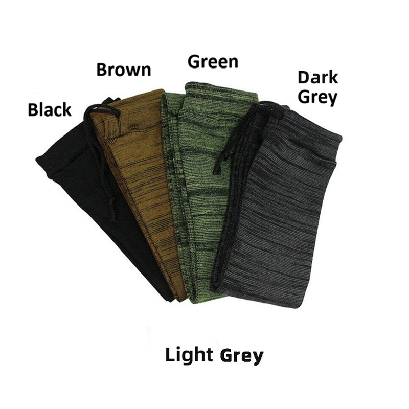 Fishing Socks - ถุงคลุมปืนถักสำหรับล่าสัตว์กลางแจ้ง ขนาด 54 นิ้ว ทำจากโพลีเอสเตอร์ สำหรับปืนยาว