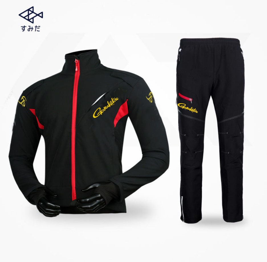 Fishing Rain Suit - ตกปลากันน้ำชุดแจ็คเก็ตกางเกงกีฬากลางแจ้งตกปลาเดินป่ากันแดดเสื้อ Breathable Camping ชุด MenGAMAKATSU