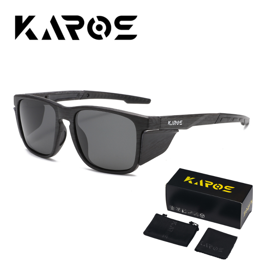 Fishing Sunglasses Polarized - คารอสแว่นตากันแดดโพลาไรซ์สำหรับตกปลาผู้ชายผู้หญิงคลาสสิก UV400 แว่นตากลางแจ้งขี่จักรยานขับรถแว่นตาชายแว่นตาเดินทางกล่อง YZ2040