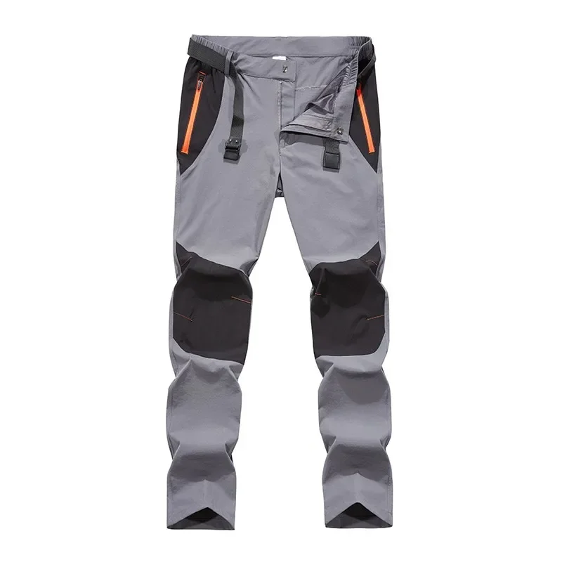 Fishing Pants Waterproof - ใหม่ผู้ชายกางเกงคาร์โก้กันน้ำผู้ชายฤดูร้อนแห้งเร็วกางเกงขายาวชายกีฬากลางแจ้งเดินป่าตั้งแคมป์ตกปลาภูเขา