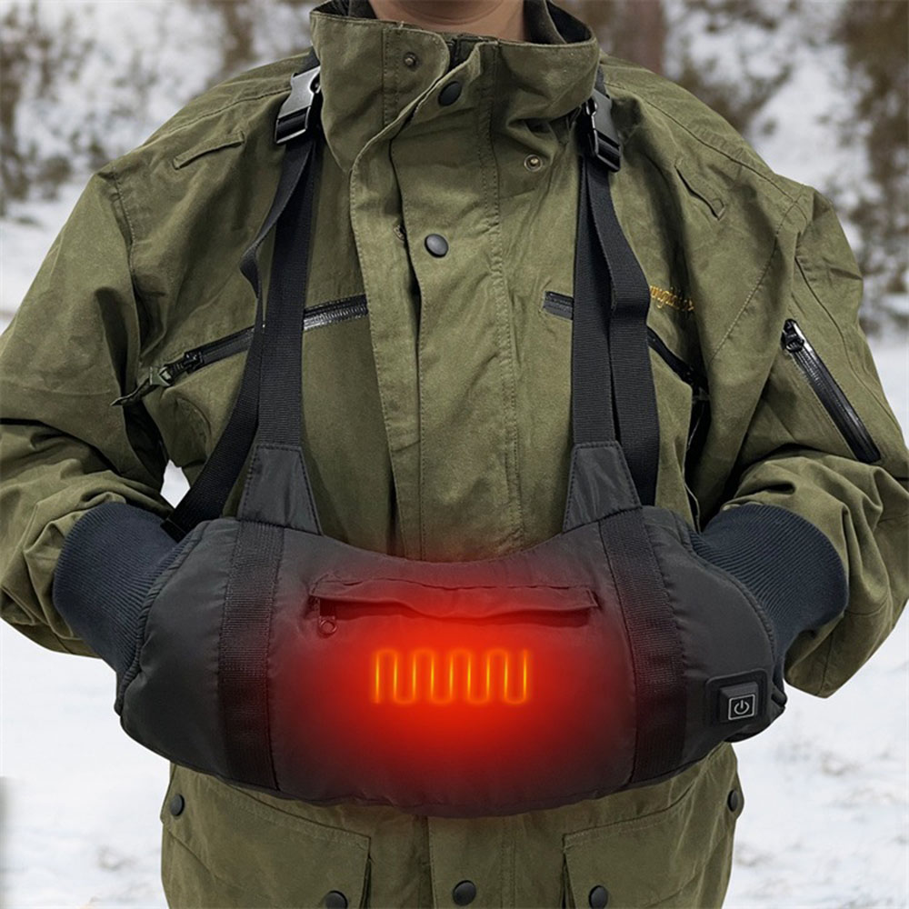 Fishing Gloves - ถุงมือควบคุมอุณหภูมิ 3 ระดับ ถุงมืออุ่นมือไฟฟ้าแบบ USB ถุงมือกันลมสำหรับกิจกรรมกลางแจ้ง