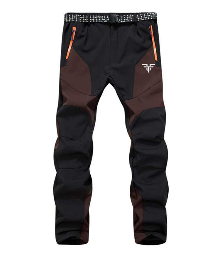 Fishing Pants Waterproof - กางเกงตกปลาผู้ชายและผู้หญิงสำหรับฤดูใบไม้ร่วงและฤดูหนาว ผ้ากำมะหยี่ อุ่น กันน้ำ เหมาะสำหรับเล่นกีฬาและตกปลา