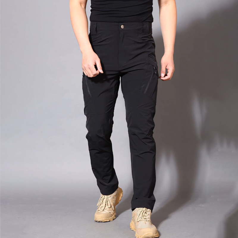 Fishing Pants Waterproof - ผู้ชายกลางแจ้งทหาร Casual IX9 IX7 ยุทธวิธีกางเกงกันน้ํา Camping