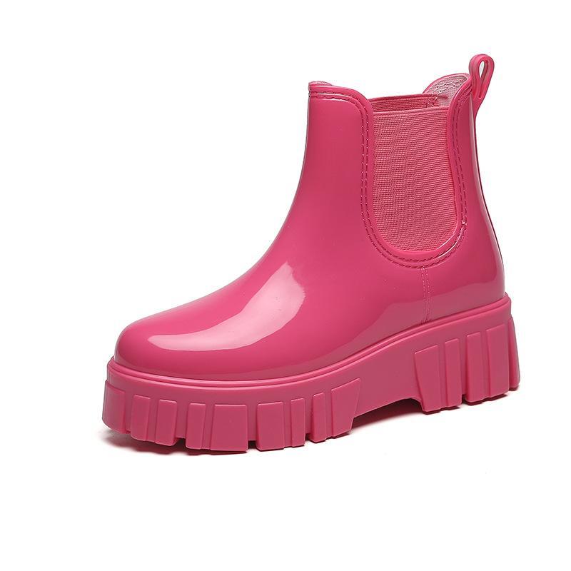 Fishing Waders - แพลตฟอร์มรองเท้าฝนผู้หญิง Garden Galoshes กันน้ํายางเชลซีรองเท้าหญิงลื่น Rainshoes ตกปลา