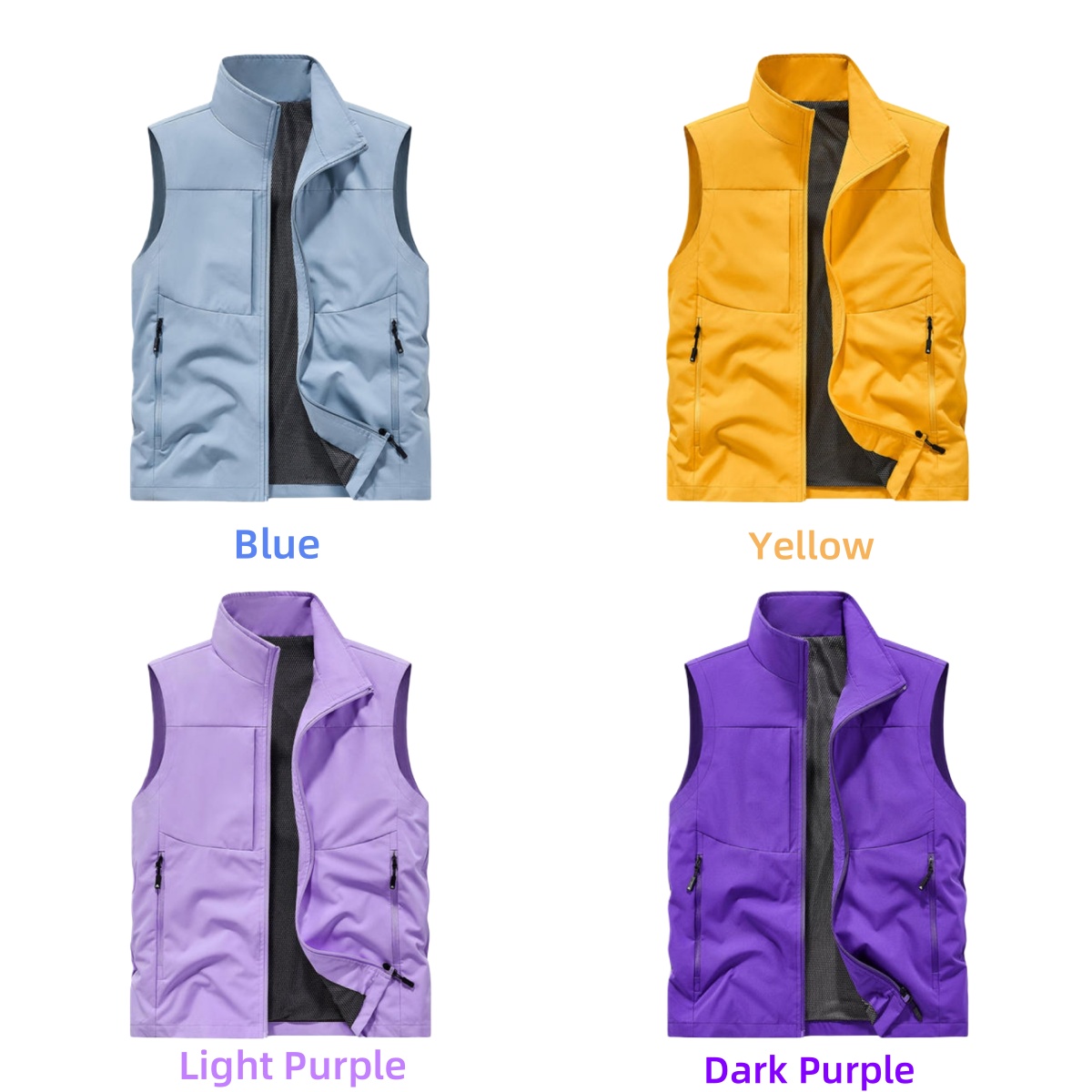 Fishing Vest - เสื้อกั๊กเดินป่า ตกปลา ผู้ชาย กันน้ำ กันลม ไม่มีแขน
