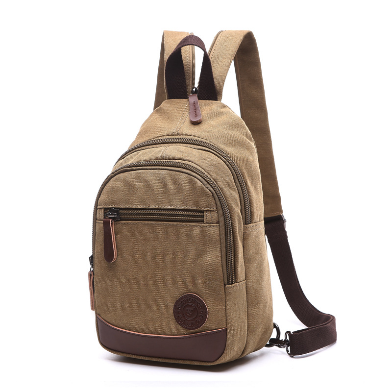 Fishing Backpack - กระเป๋าสะพายไหล่แบบยุทธวิธี กระเป๋าเป้เดินป่าผ้าแคนวาสสำหรับผู้ชาย กระเป๋าสำหรับกิจกรรมกลางแจ้ง ล่าสัตว์ ตั้งแคมป์ ตกปลา