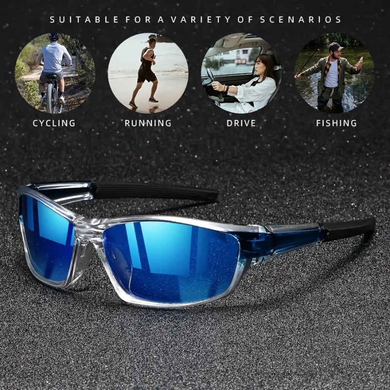 1/2PCS แว่นตากันแดดกีฬาสำหรับผ - Fishing Sunglasses Polarized บทวิจารณ์และราคา