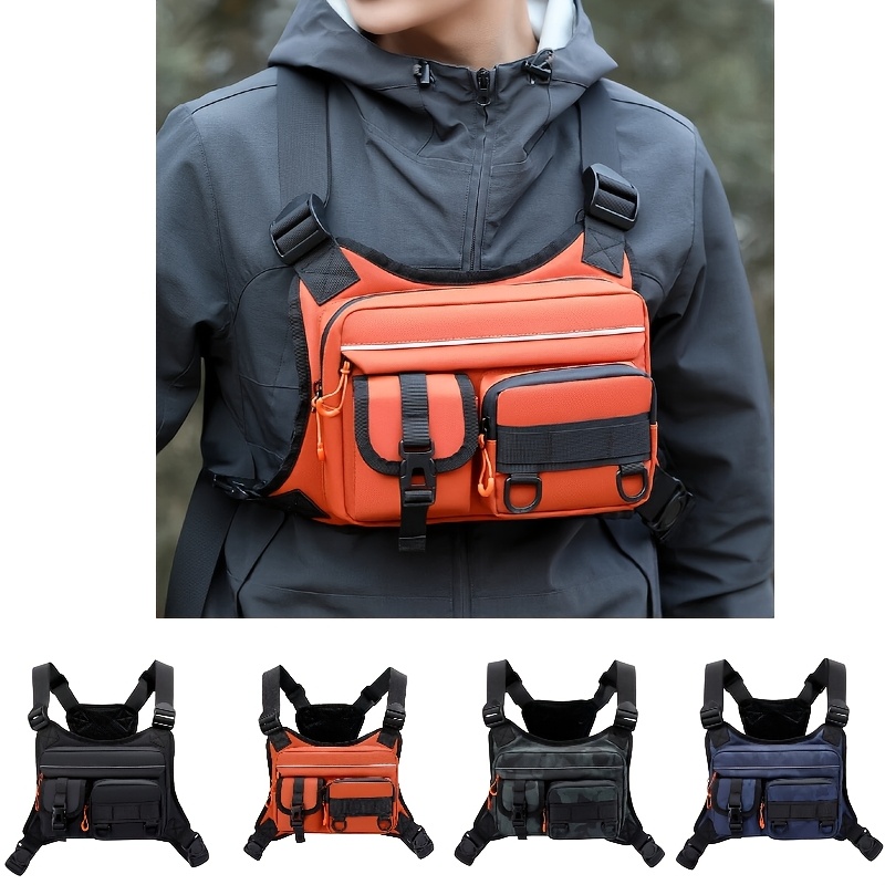 กระเป๋าคาดหน้าอกยุทธวิธีสำหรับ - Fishing Vest บทวิจารณ์และราคา