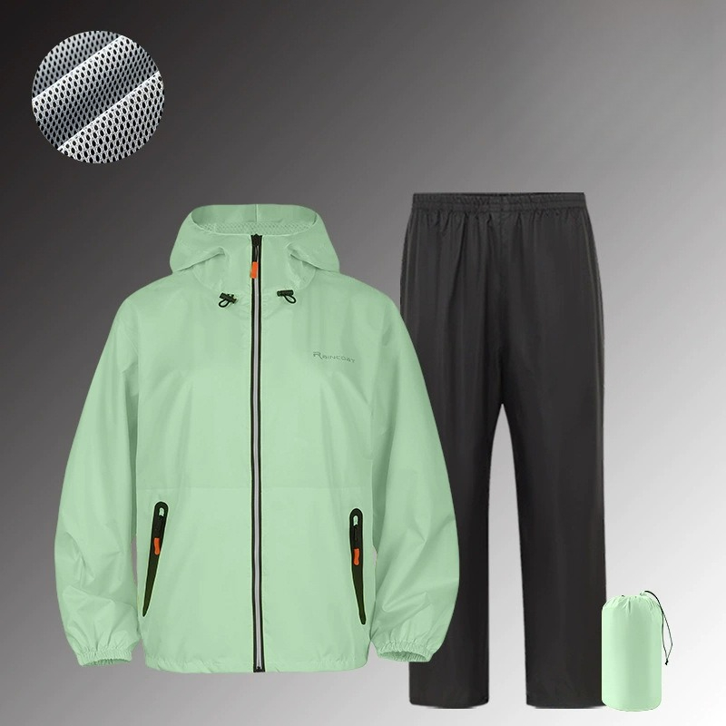 ชุดกันฝนแบบเต็มตัว สะท้อนแสง ส - Fishing Rain Suit บทวิจารณ์และราคา