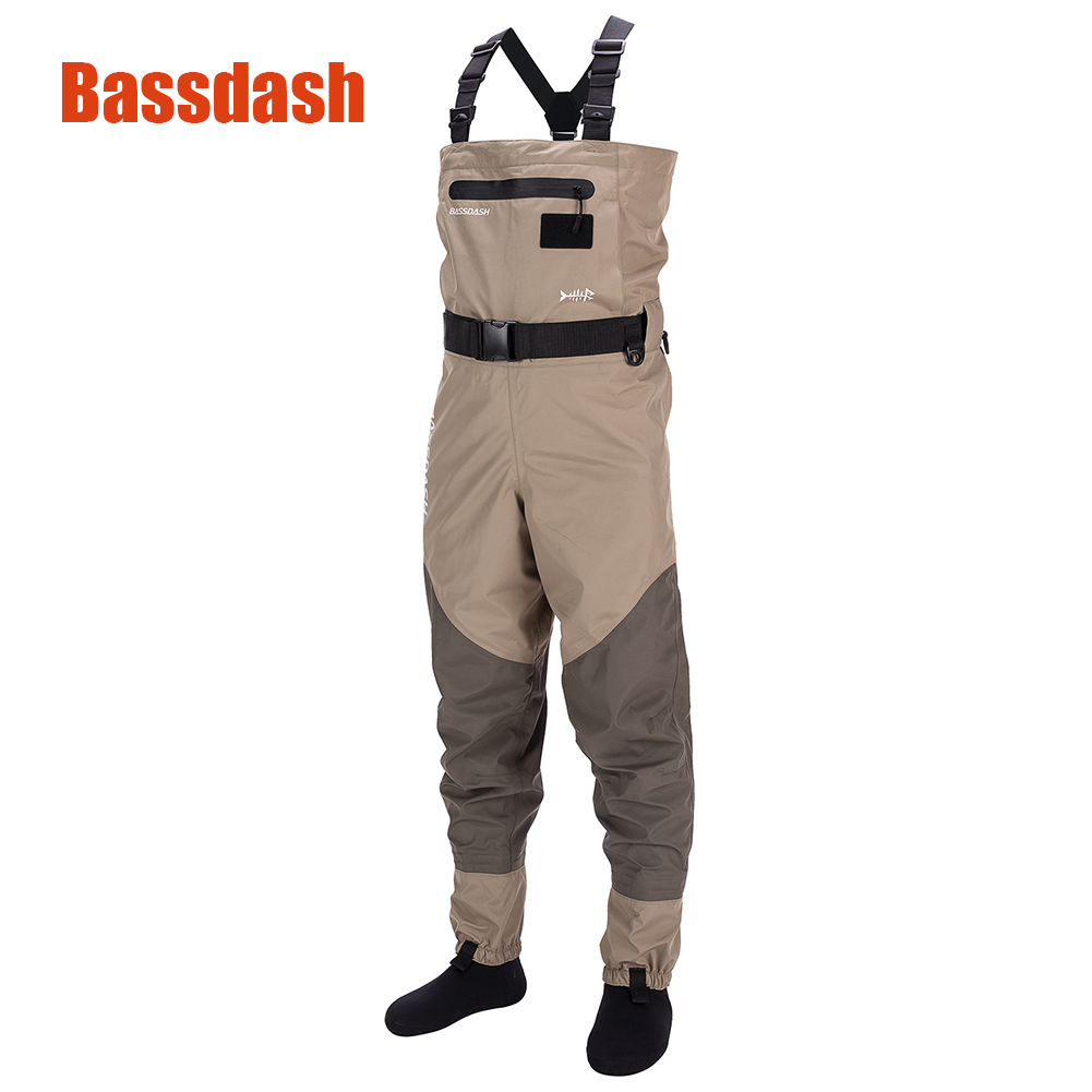 Bassdash ผู้ชายตกปลาถุงน่องเท้ - Fishing Waders บทวิจารณ์และราคา