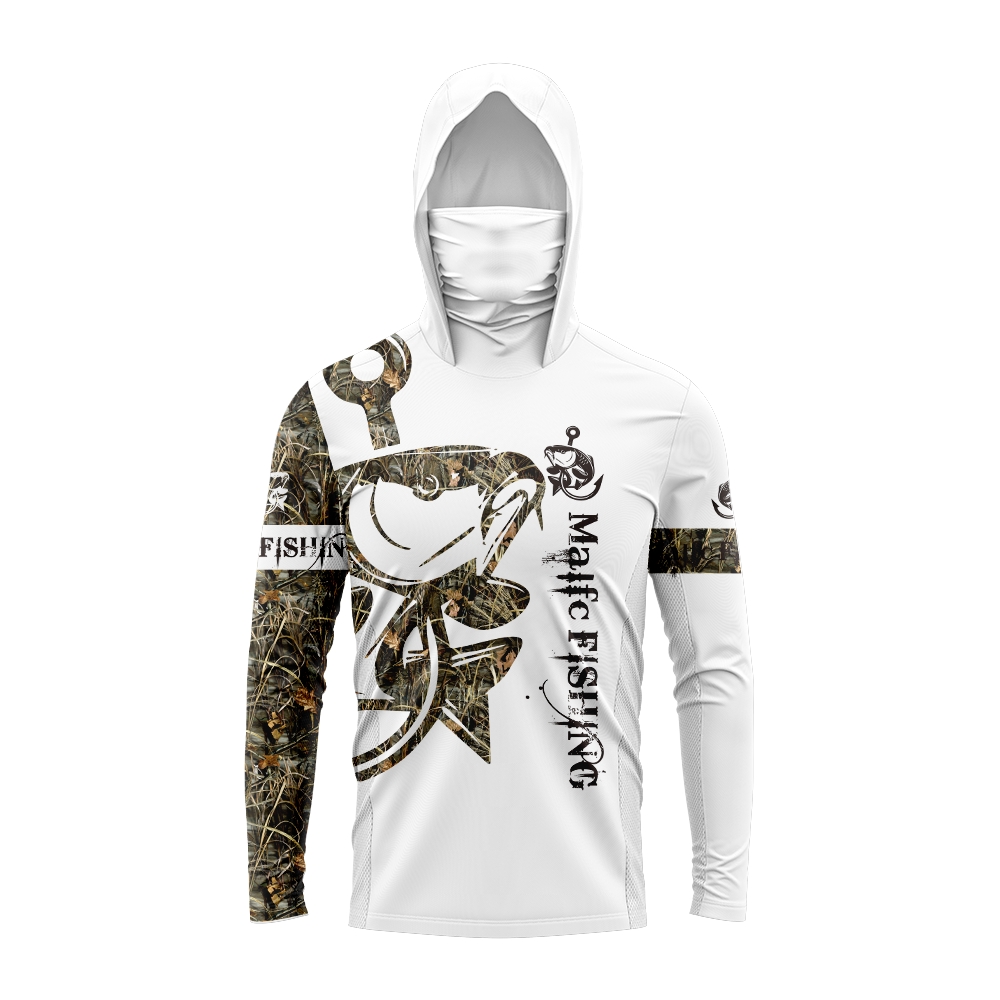 เสื้อฮู้ดตกปลาลายปลาบาสสำหรับผ - Fishing Hoodie บทวิจารณ์และราคา