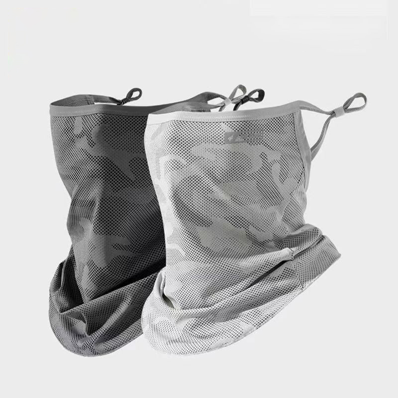 ผ้าคลุมคอป้องกันรังสียูวี ผ้าป - Fishing Mask Sun Protection บทวิจารณ์และราคา
