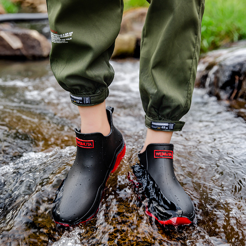 รองเท้ากันฝนแฟชั่นกลางแจ้งกันน - Fishing Boots บทวิจารณ์และราคา