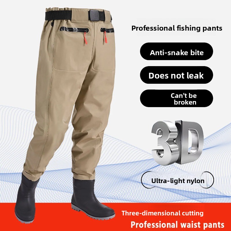 กางเกงตกปลาแบบกันน้ำสำหรับผู้ช - Fishing Waders บทวิจารณ์และราคา