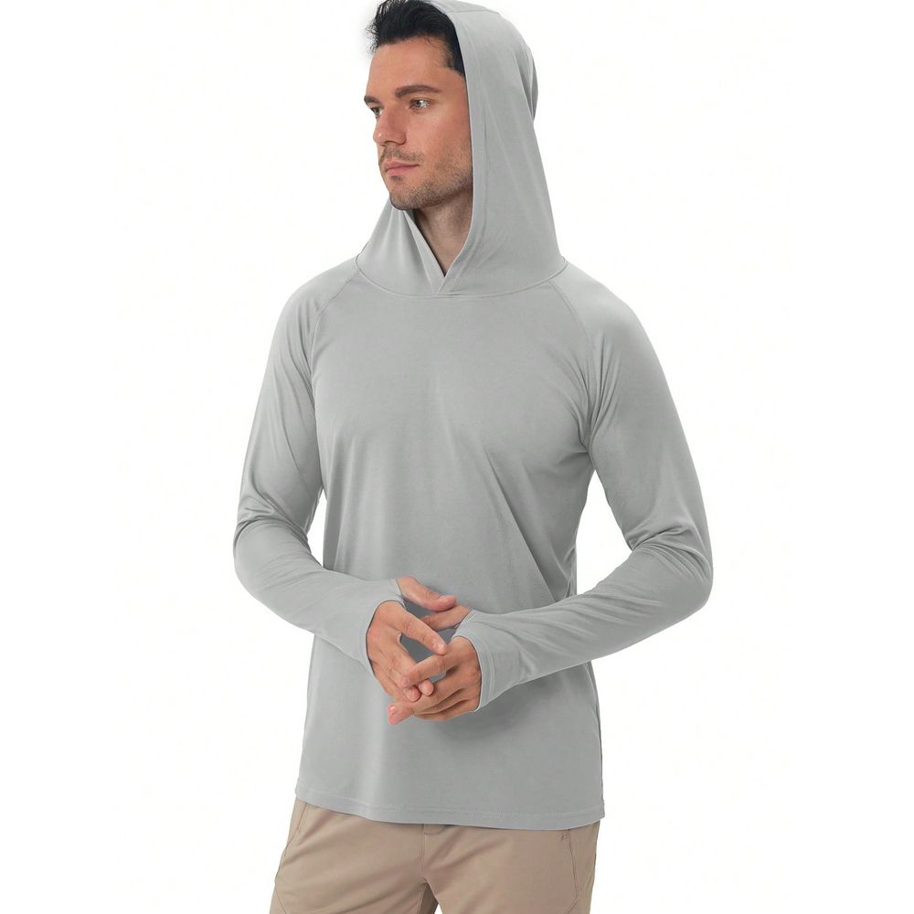เสื้อกันแดด UPF 50 มีฮู้ด แขนย - Fishing Shirt Uv Protection บทวิจารณ์และราคา