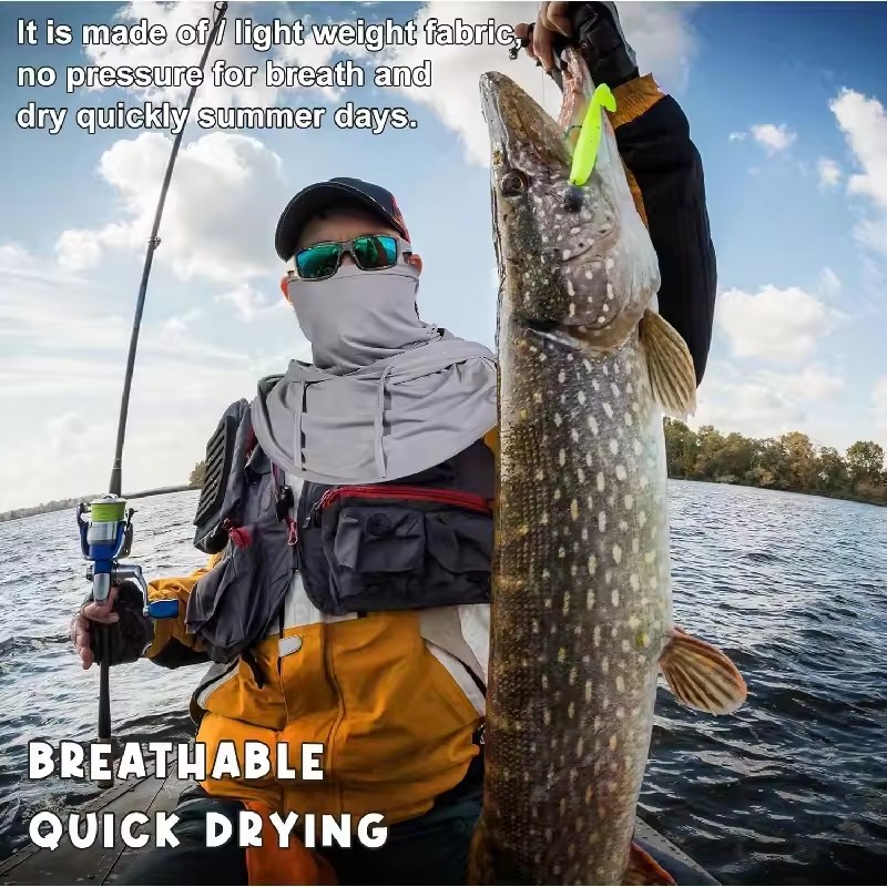 หมวกบาลาคลาวา 1 ชิ้น ระบายอากา - Fishing Hoodie บทวิจารณ์และราคา