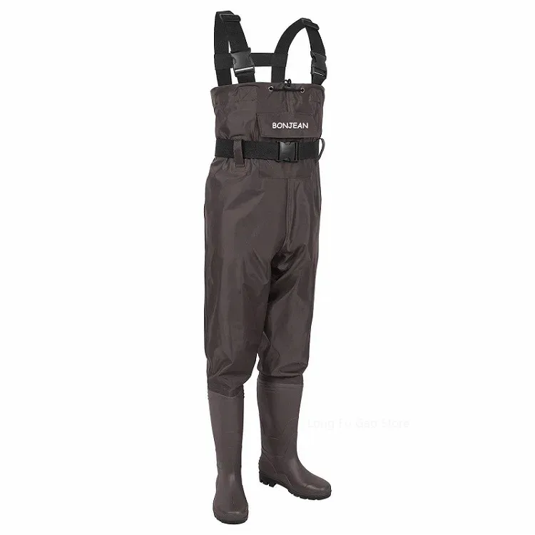 ตกปลา Waders กางเกง Overalls ก - Fishing Waders บทวิจารณ์และราคา