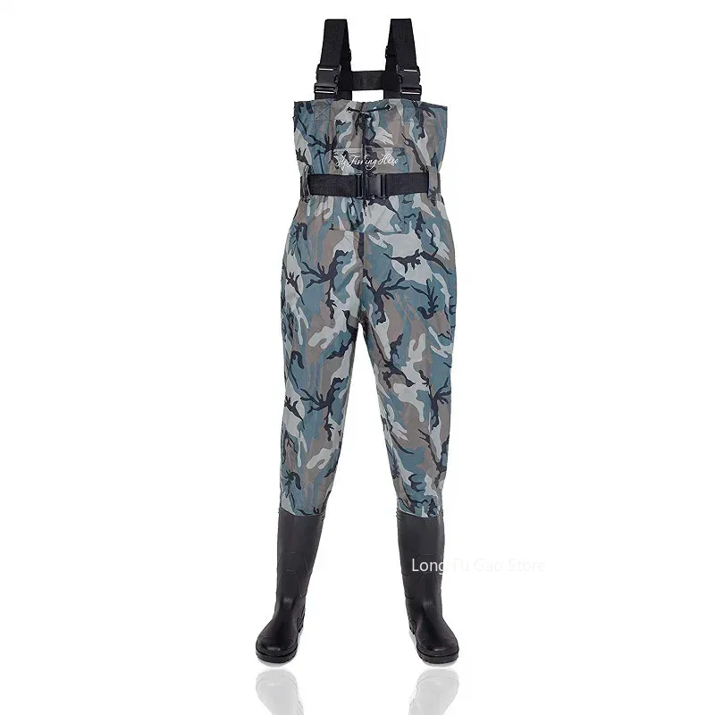 ตกปลา Waders กางเกง Overalls ก - Fishing Waders บทวิจารณ์และราคา