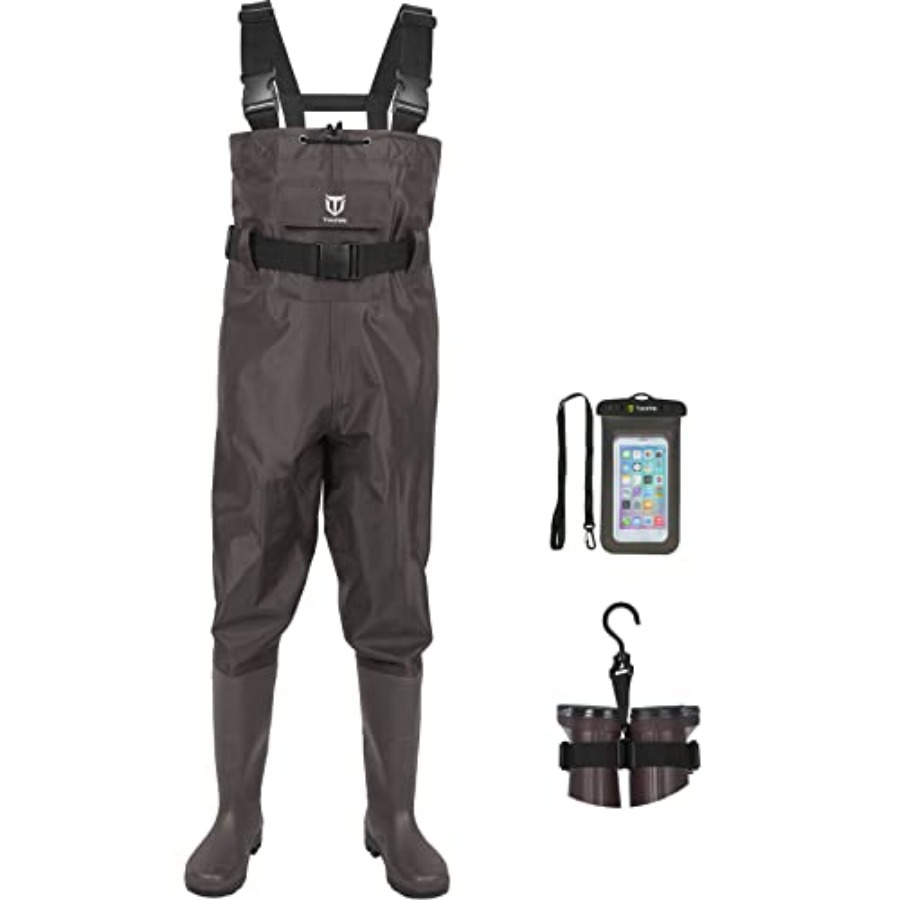 ชุดลุยน้ำแบบ Bootfoot Chest Wa - Fishing Waders บทวิจารณ์และราคา