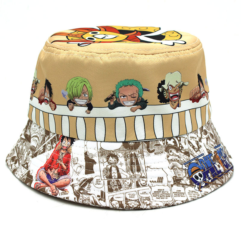 หมวกบักเก็ตวันพีซลายการ์ตูนน่า - Fishing Hat บทวิจารณ์และราคา