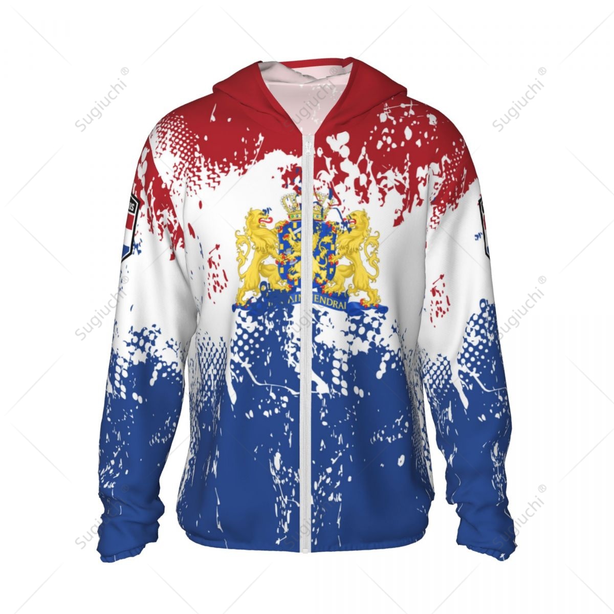 เสื้อฮู้ดกันแดดลายธงชาติเนเธอร - Fishing Hoodie บทวิจารณ์และราคา