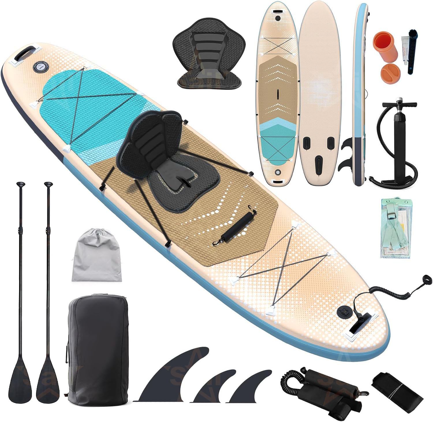 กระดานพายลมอเนกประสงค์ SUP พร้ - Fishing Backpack บทวิจารณ์และราคา