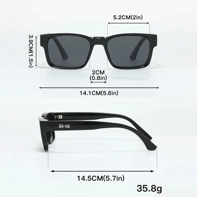 แว่นกันแดดโพลาไรซ์ทรงเหลี่ยมคุ - Fishing Sunglasses Polarized บทวิจารณ์และราคา