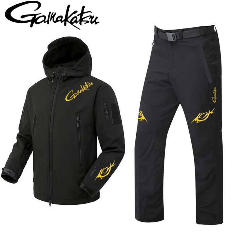 ใหม่ฤดูใบไม้ร่วงและฤดูหนาวขนแก - Fishing Rain Suit บทวิจารณ์และราคา
