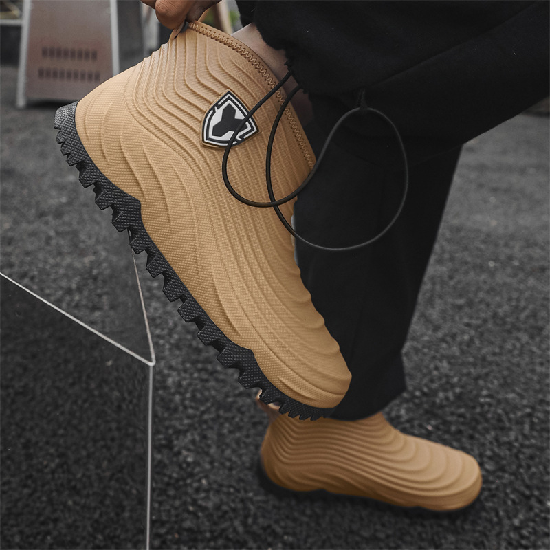 รองเท้ากันฝนผู้ชาย แฟชั่น กันน - Fishing Waders บทวิจารณ์และราคา