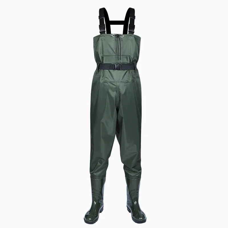 กันน้ํา Waders หน้าอกกับกางเกง - Fishing Jacket Waterproof บทวิจารณ์และราคา