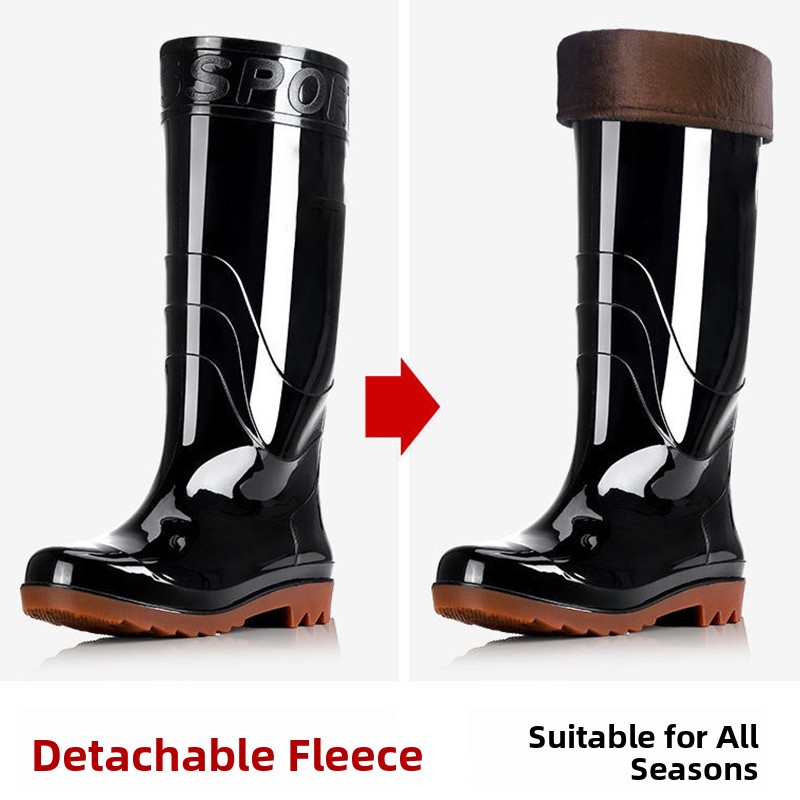 รองเท้าบูทยางกันน้ำสำหรับผู้ชา - Fishing Boots บทวิจารณ์และราคา