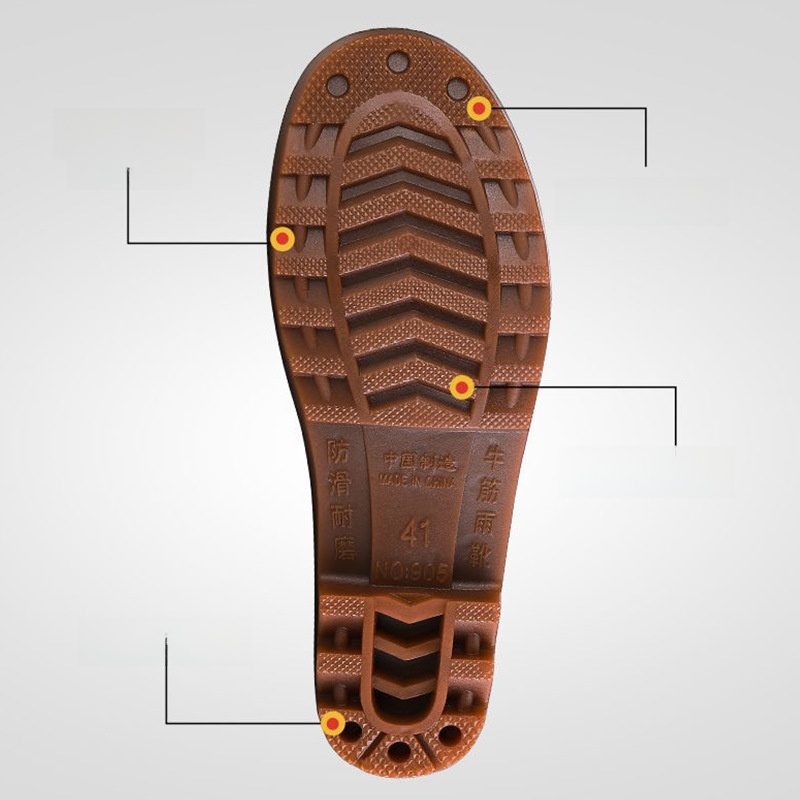 รองเท้าบูทยางกันน้ำสำหรับผู้ชา - Fishing Boots บทวิจารณ์และราคา