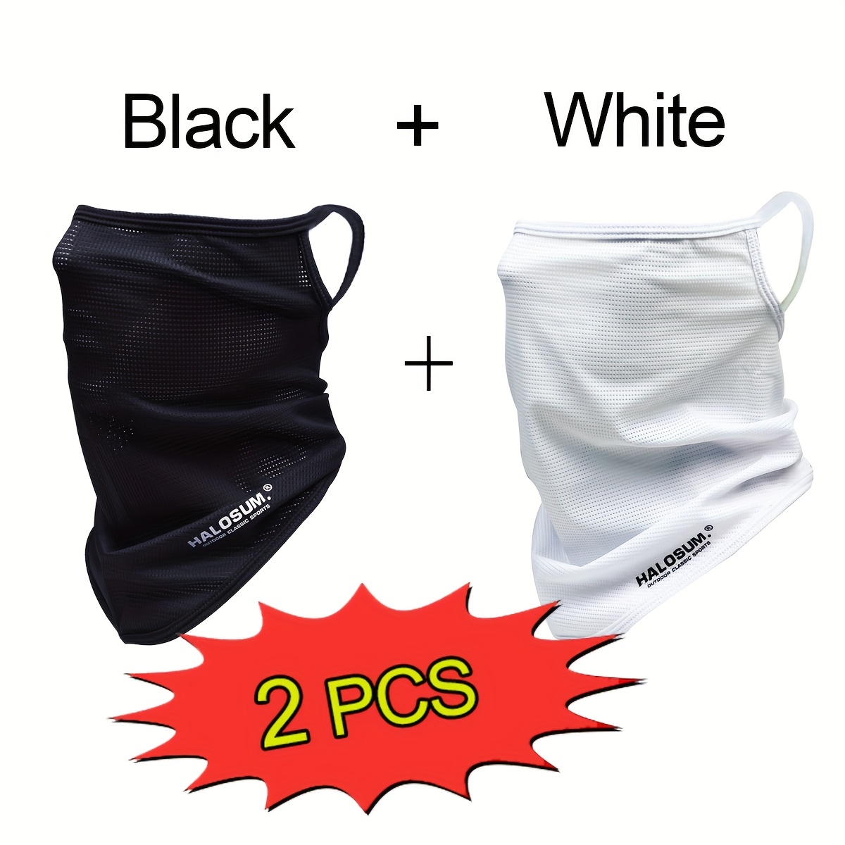 1/2 ชิ้น หน้ากากผ้าไอซ์ซิลค์ ร - Fishing Mask Sun Protection บทวิจารณ์และราคา
