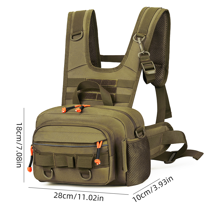ผู้ชายกระเป๋ายุทธวิธีตกปลากระเ - Fishing Vest บทวิจารณ์และราคา
