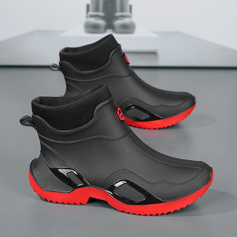 รองเท้าบูทกันฝนผู้ชาย กันน้ำ ก - Fishing Boots บทวิจารณ์และราคา