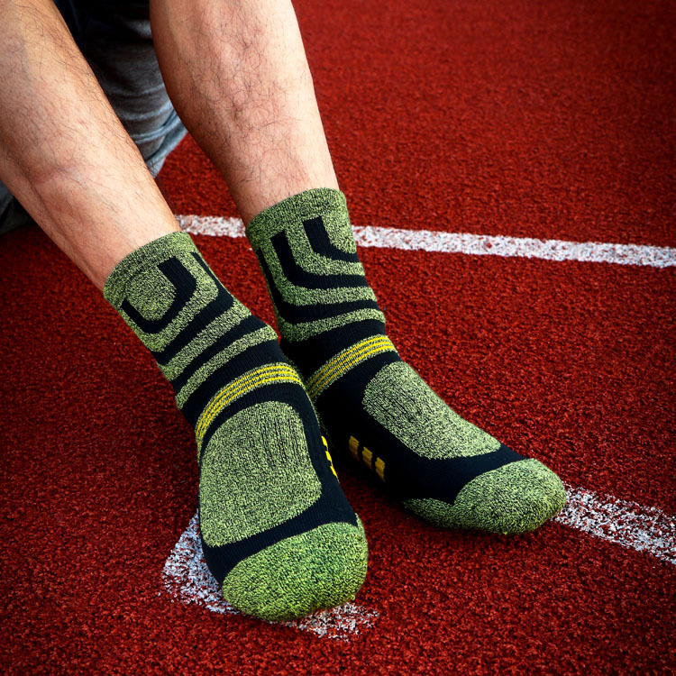 ถุงเท้าผู้ชาย5คู่ถุงเท้ากันพอง - Fishing Socks บทวิจารณ์และราคา